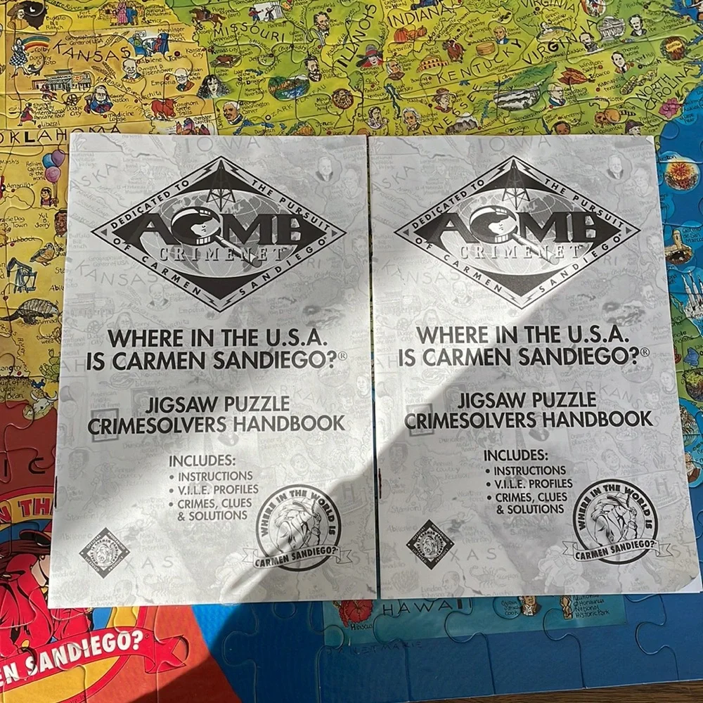 Puzzle , Where In The USA Is Carmen Sandiego?